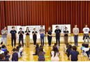 午後は利尻町の小学校で劇中ナンバーを題材に、歌唱セミナーを開催！